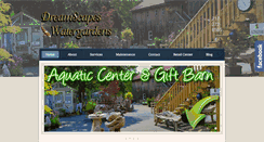 Desktop Screenshot of dreamscapeswatergardens.com